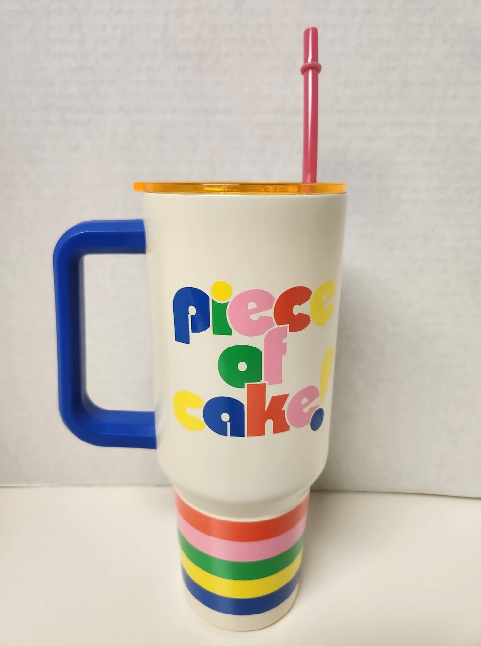 ban.do 40 oz Mega Stainless Steel Tumbler - Piece of Cake